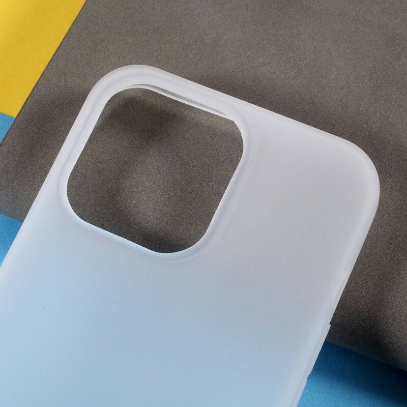 Cover iPhone 13 Pro Max Silicone Flessibile Opaco