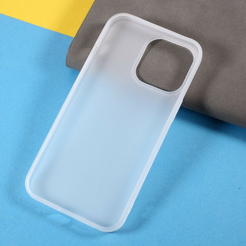 Cover iPhone 13 Pro Max Silicone Flessibile Opaco