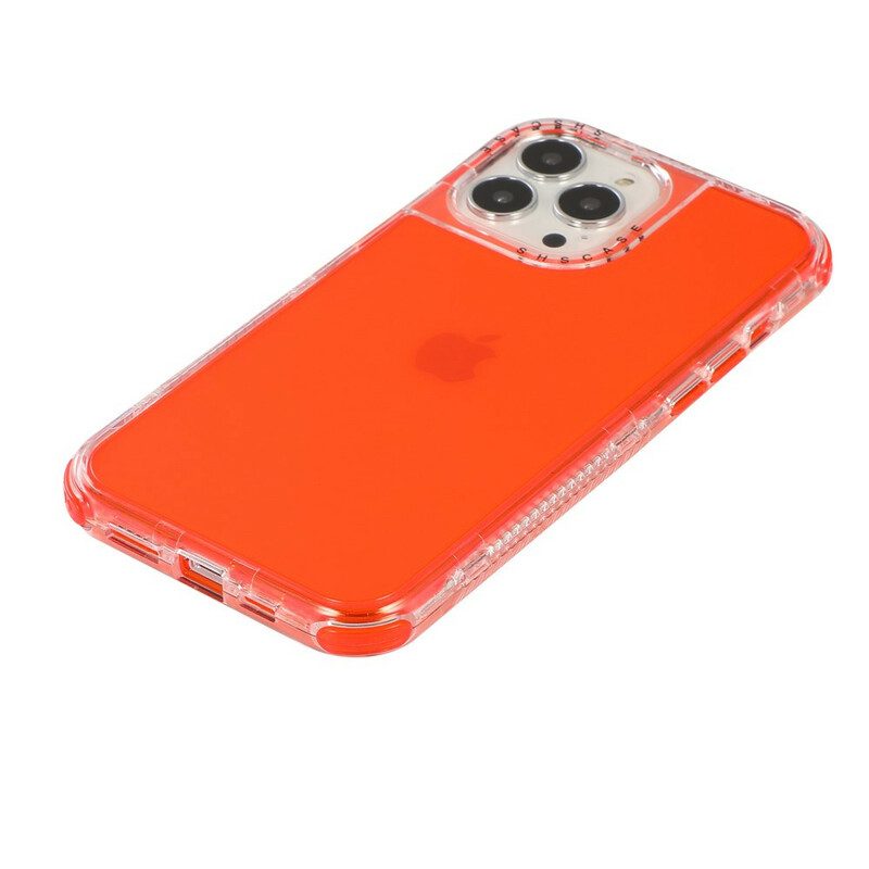 Cover iPhone 13 Pro Max Trasparente Colorato