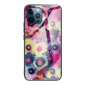 Cover iPhone 13 Pro Max Vetro Temperato Be Always In Bloom