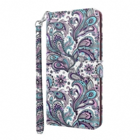 Custodia in pelle iPhone 13 Pro Max Modelli Di Fiori