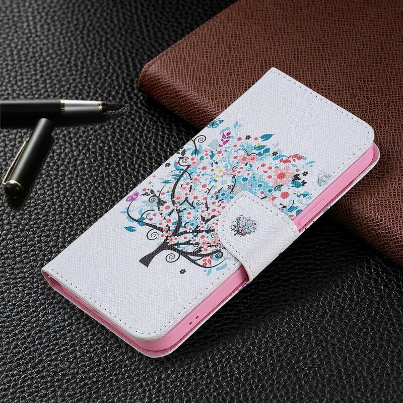 Folio Cover iPhone 13 Pro Max Albero Fiorito