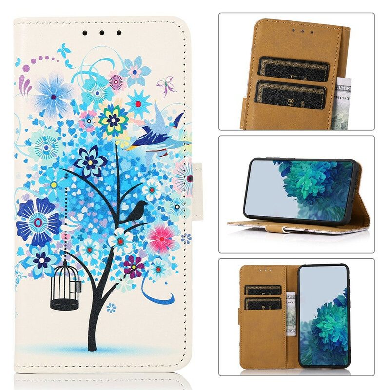 Folio Cover iPhone 13 Pro Max Albero In Fiore