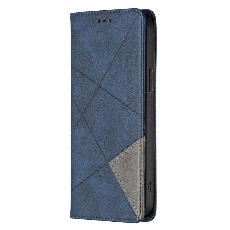 Folio Cover iPhone 13 Pro Max Custodia in pelle Stile D'artista