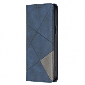 Folio Cover iPhone 13 Pro Max Custodia in pelle Stile D'artista