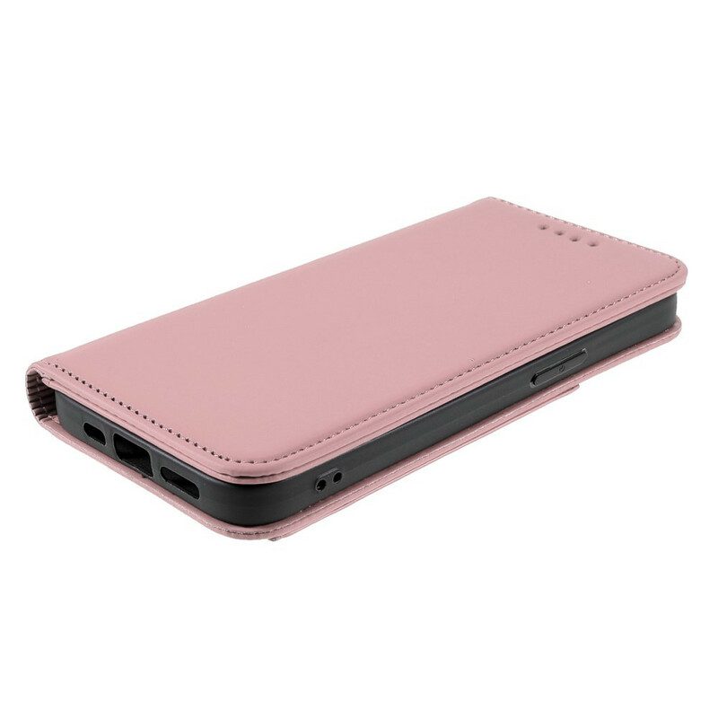 Folio Cover iPhone 13 Pro Max Custodia in pelle Supporto Per Portacarte