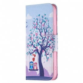 Folio Cover iPhone 13 Pro Max Gufi Sull'altalena