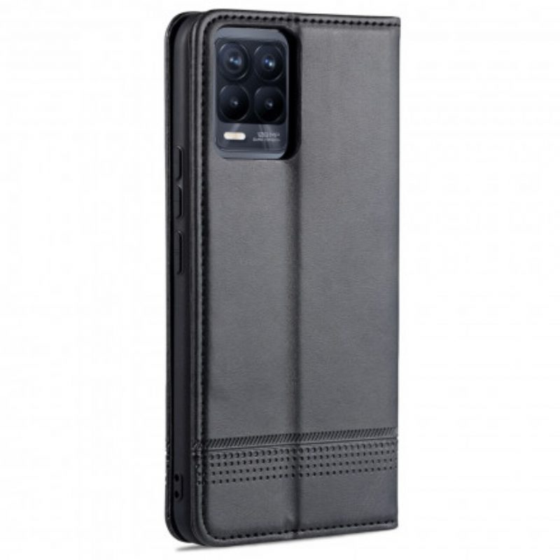 Folio Cover Realme 8 / 8 Pro Custodia in pelle Stile In Pelle Azns