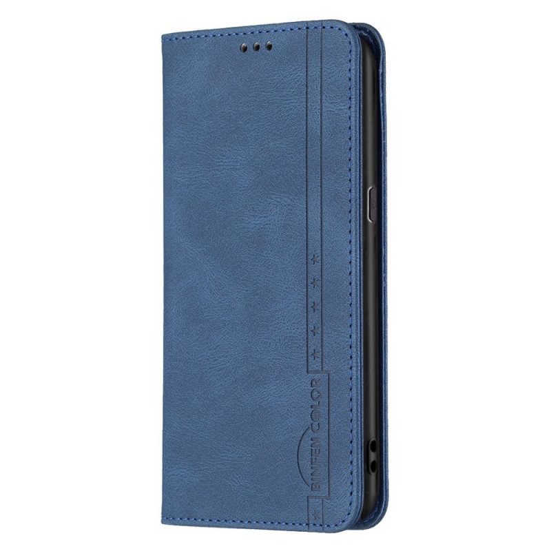 Folio Cover Oppo Find X5 Lite Custodia in pelle Binfen Colore Classico