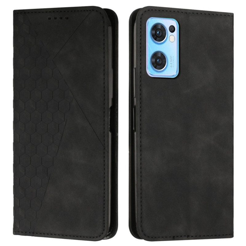 Folio Cover Oppo Find X5 Lite Custodia in pelle Modello In Ecopelle