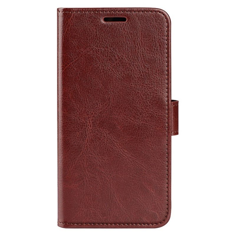 Folio Cover Oppo Find X5 Lite Stile Vintage In Pelle