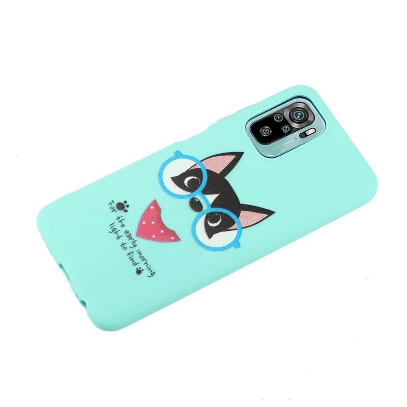 Cover Xiaomi Redmi Note 10 / 10S Cane Con Bacio Cordino