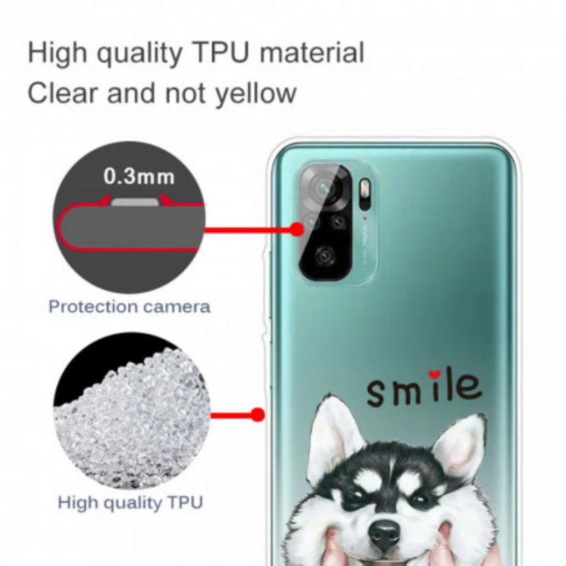 Cover Xiaomi Redmi Note 10 / 10S Cane Sorridente