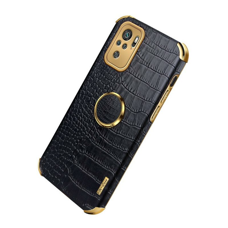 Cover Xiaomi Redmi Note 10 / 10S Effetto Pelle Di Coccodrillo