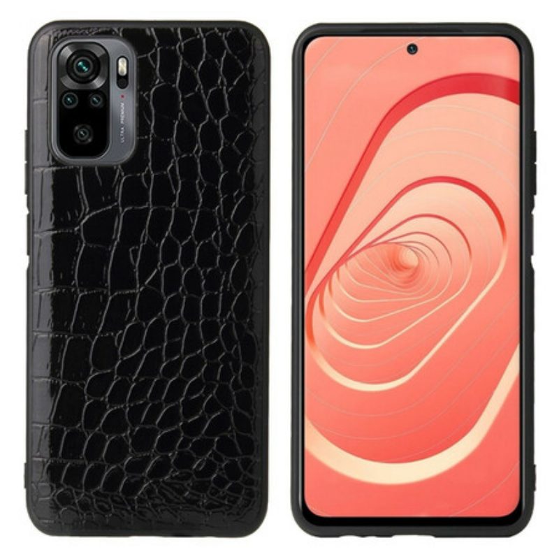 Cover Xiaomi Redmi Note 10 / 10S Effetto Pelle Di Coccodrillo