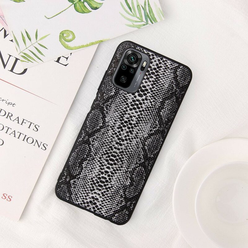 Cover Xiaomi Redmi Note 10 / 10S Effetto Pelle Di Serpente