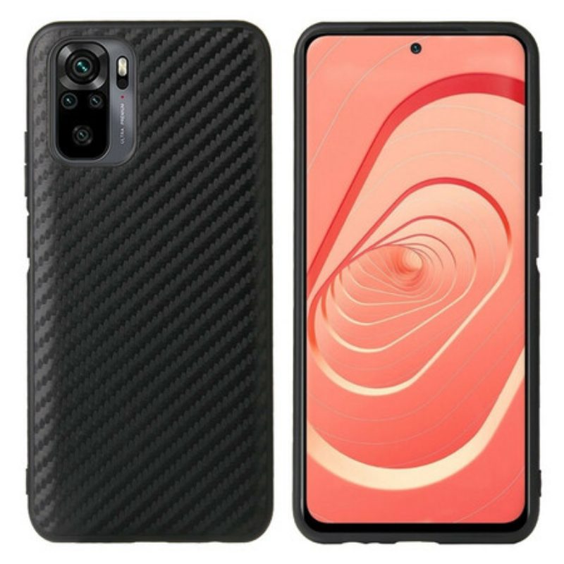 Cover Xiaomi Redmi Note 10 / 10S Fibra Di Carbonio