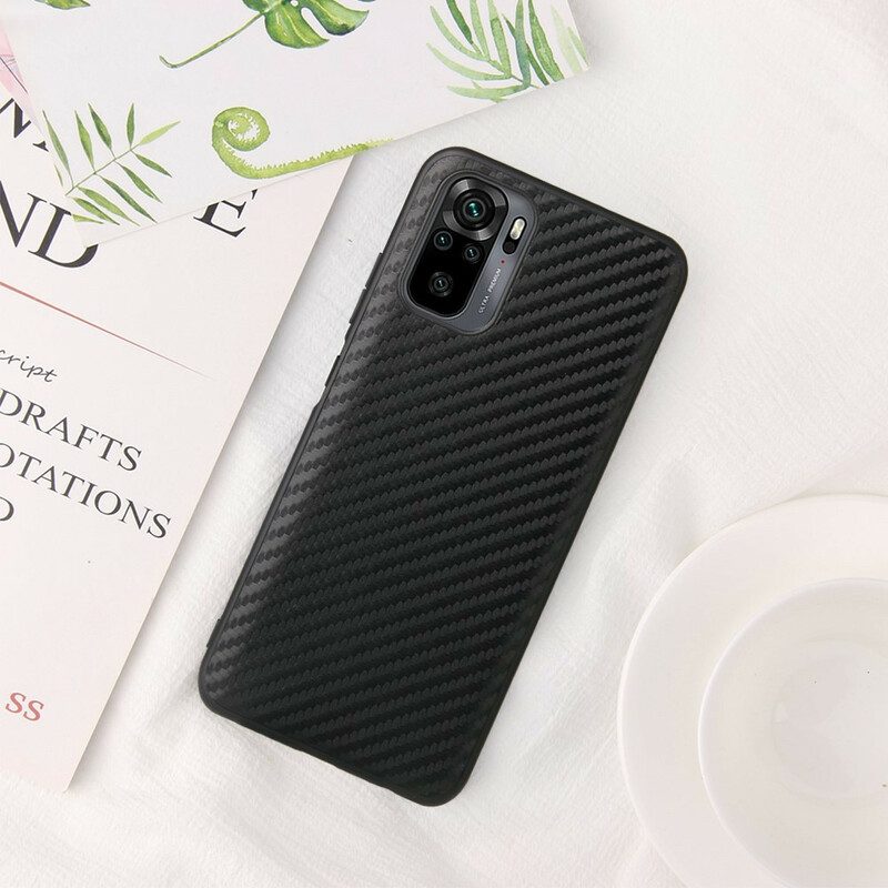 Cover Xiaomi Redmi Note 10 / 10S Fibra Di Carbonio