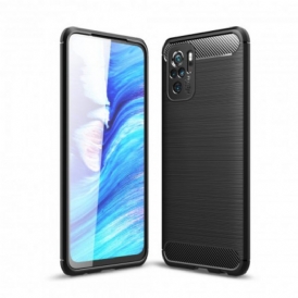 Cover Xiaomi Redmi Note 10 / 10S Fibra Di Carbonio Spazzolata