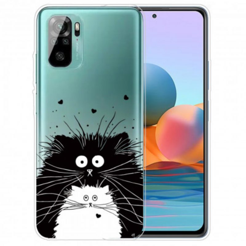 Cover Xiaomi Redmi Note 10 / 10S Guarda I Gatti