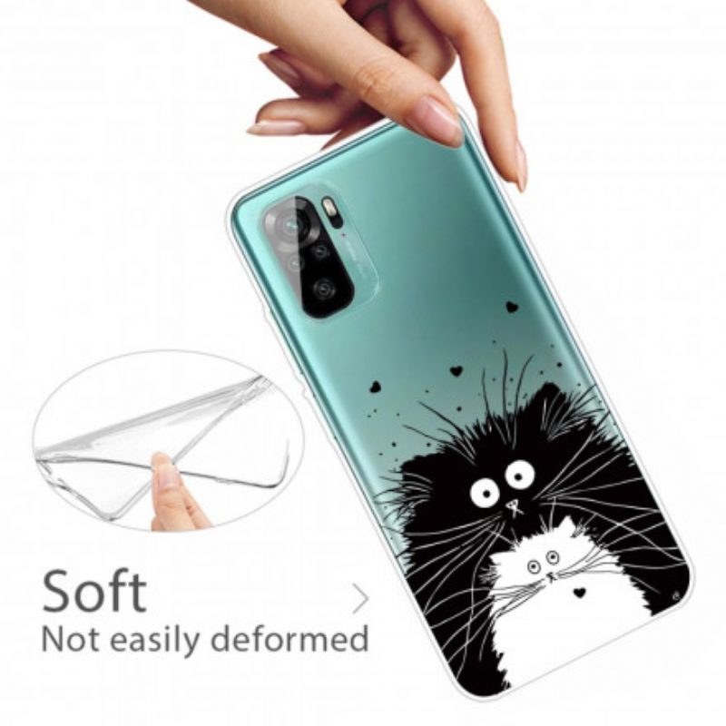 Cover Xiaomi Redmi Note 10 / 10S Guarda I Gatti