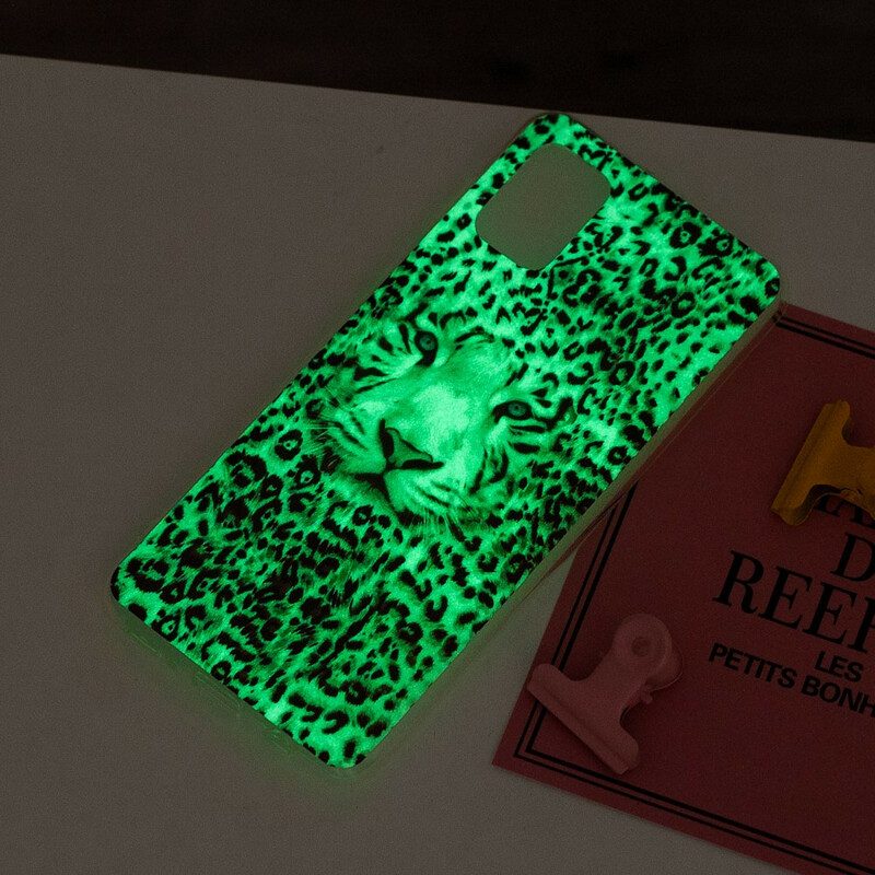 Cover Xiaomi Redmi Note 10 / 10S Leopardo Fluorescente