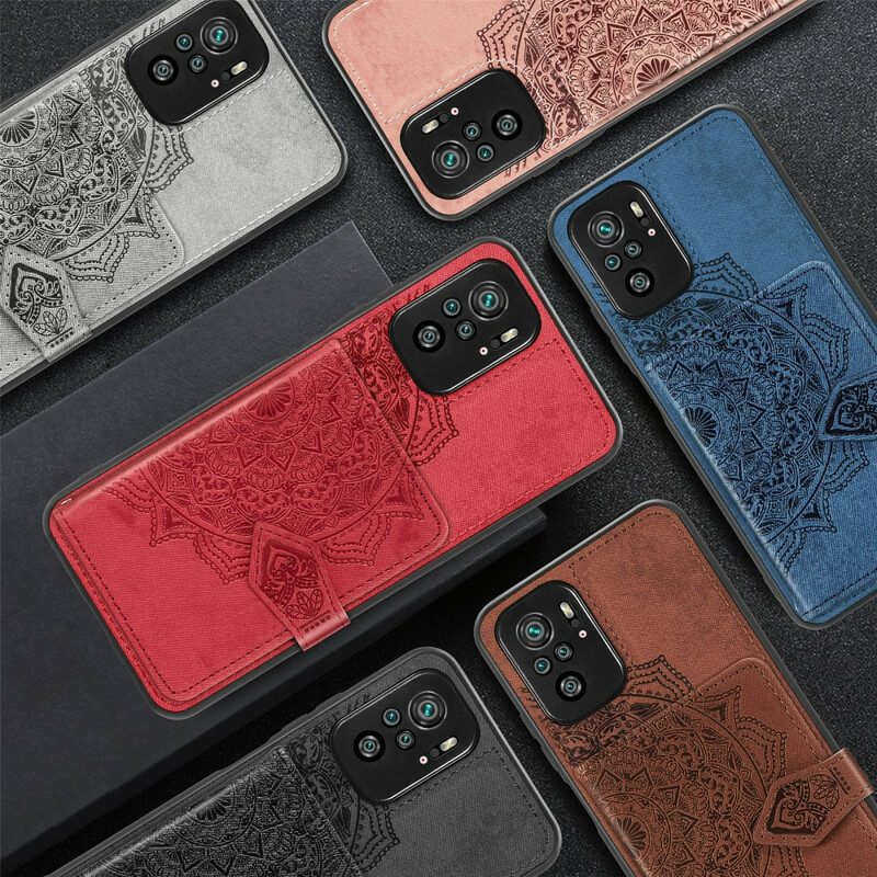 Cover Xiaomi Redmi Note 10 / 10S Mandala Multifunzionale