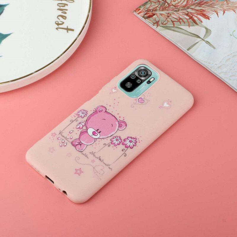 Cover Xiaomi Redmi Note 10 / 10S Orso Con Cordino