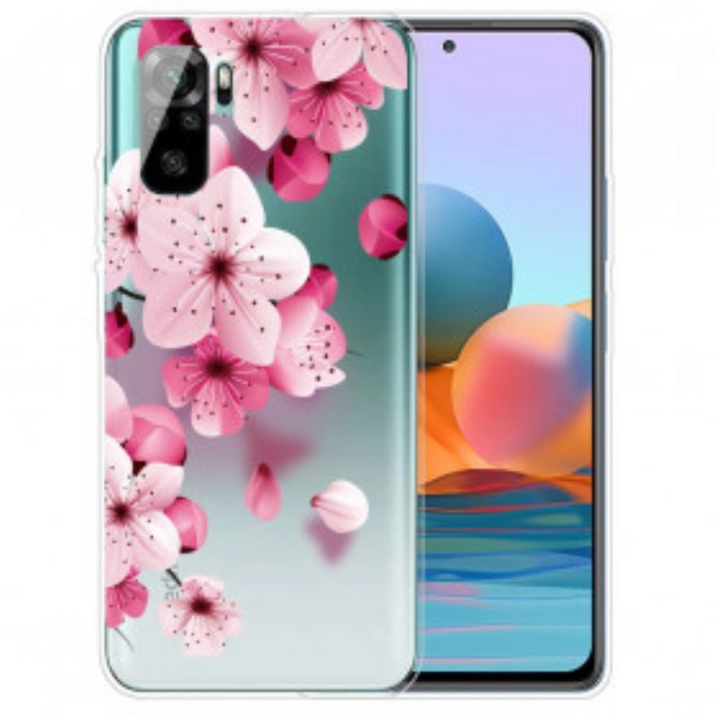 Cover Xiaomi Redmi Note 10 / 10S Piccoli Fiori Rosa