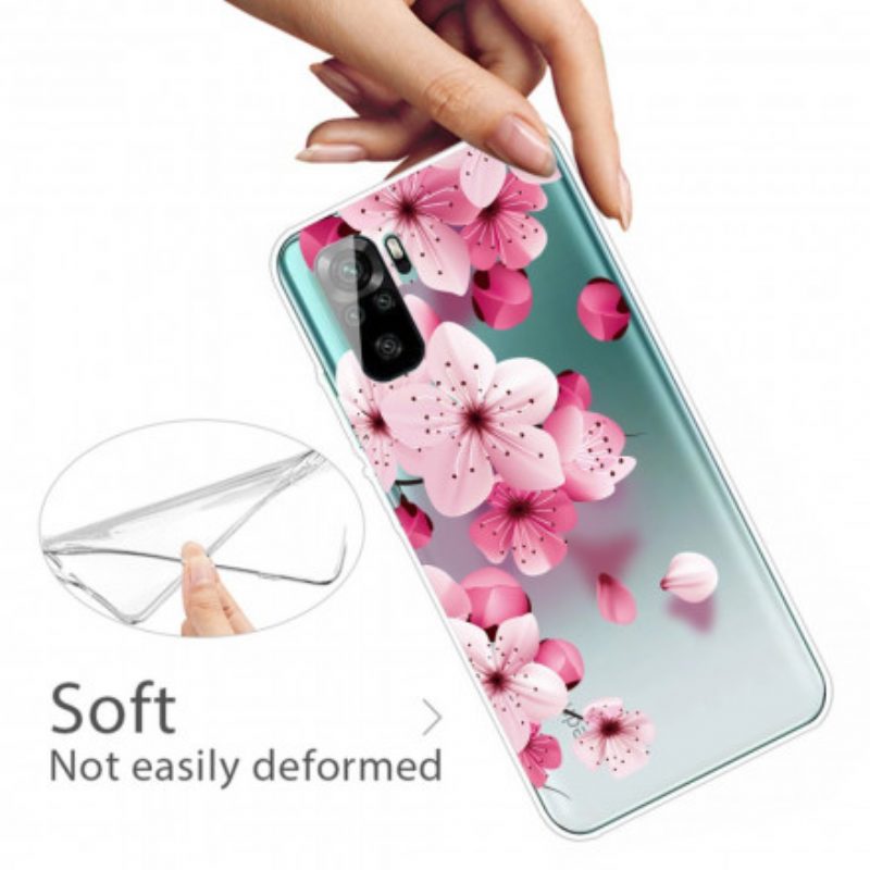 Cover Xiaomi Redmi Note 10 / 10S Piccoli Fiori Rosa