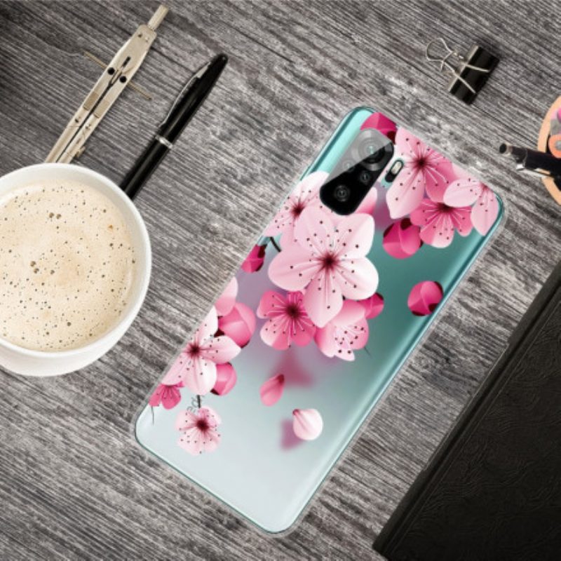 Cover Xiaomi Redmi Note 10 / 10S Piccoli Fiori Rosa