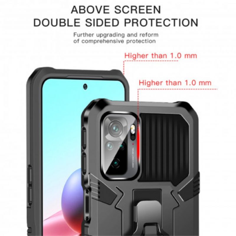 Cover Xiaomi Redmi Note 10 / 10S Robot Con Clip Da Cintura