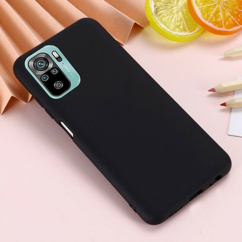 Cover Xiaomi Redmi Note 10 / 10S Silicone Liquido Con Cordino