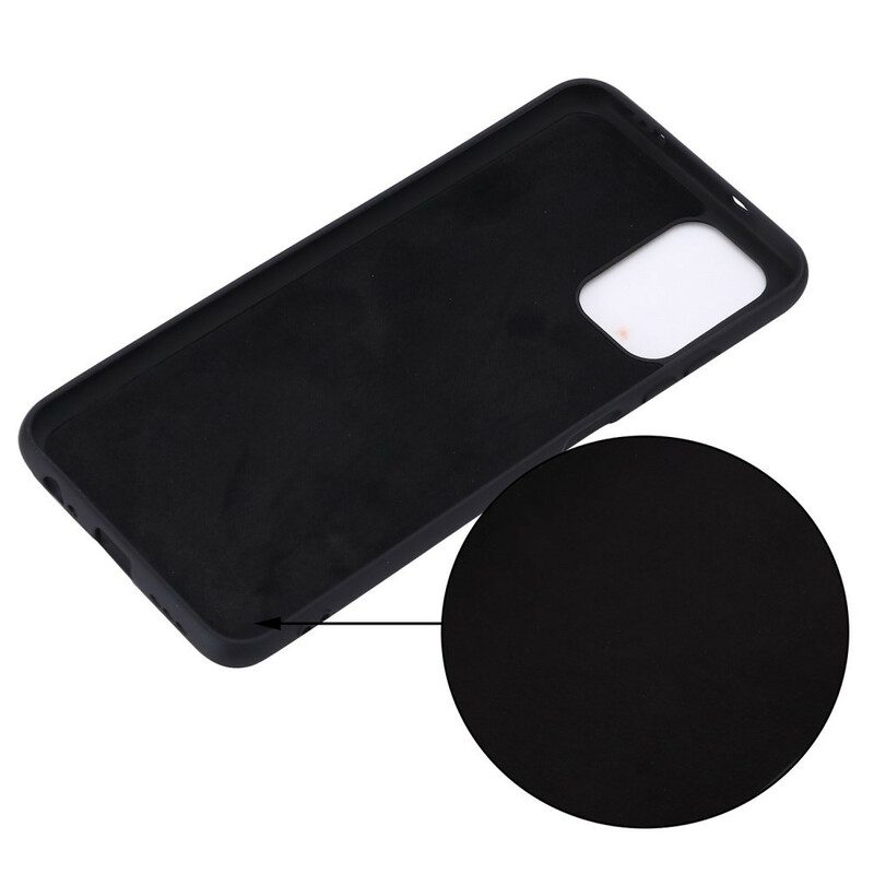 Cover Xiaomi Redmi Note 10 / 10S Silicone Liquido Con Cordino