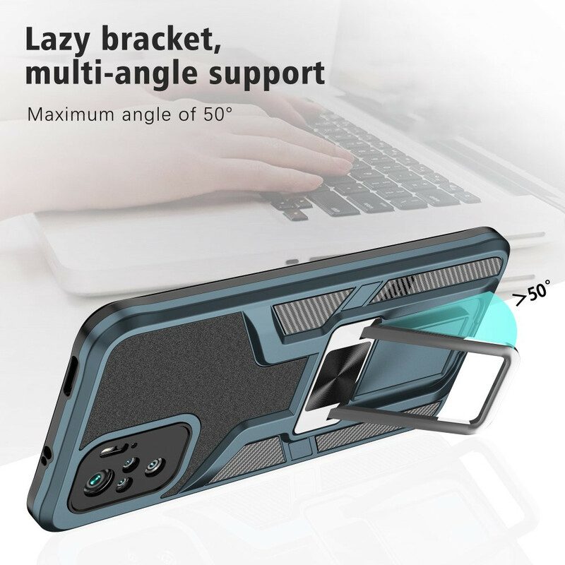 Cover Xiaomi Redmi Note 10 / 10S Staccabile Con Ring-support