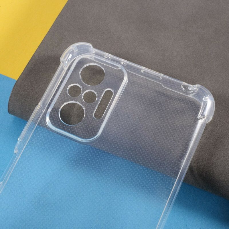 Cover Xiaomi Redmi Note 10 / 10S Trasparente Con Cordoncino