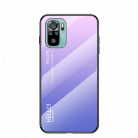 Cover Xiaomi Redmi Note 10 / 10S Vetro Temperato Ciao