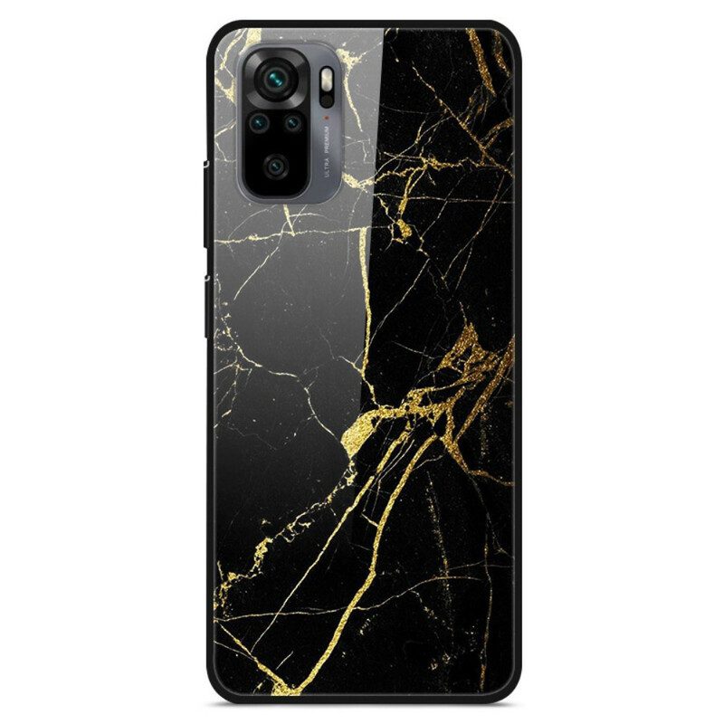 Cover Xiaomi Redmi Note 10 / 10S Vetro Temperato Supreme Marble