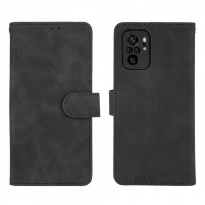 Custodia A Portafoglio Xiaomi Redmi Note 10 / 10S Tocco Di Pelle