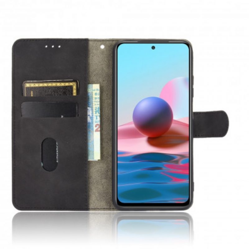 Custodia A Portafoglio Xiaomi Redmi Note 10 / 10S Tocco Di Pelle