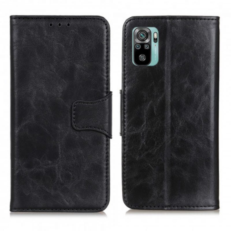 Custodia in pelle Xiaomi Redmi Note 10 / 10S Folio Cover Lembo Magnetico