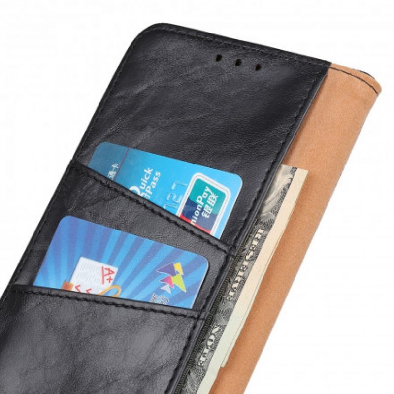 Custodia in pelle Xiaomi Redmi Note 10 / 10S Folio Cover Lembo Magnetico