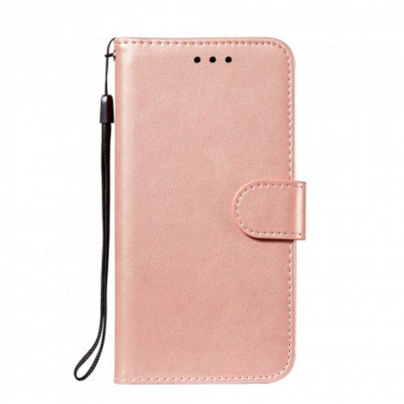 Custodia in pelle Xiaomi Redmi Note 10 / 10S Stile In Pelle Monocromatica