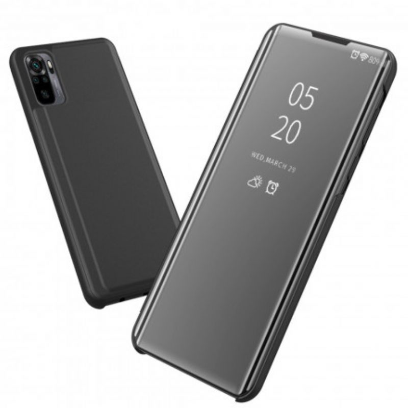 Custodia Xiaomi Redmi Note 10 / 10S Specchio Ed Ecopelle