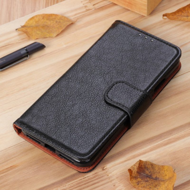 Folio Cover Xiaomi Redmi Note 10 / 10S Crosta Di Nappa