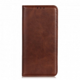 Folio Cover Xiaomi Redmi Note 10 / 10S Custodia in pelle Cuoio Spaccato