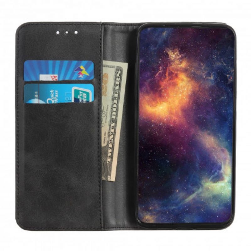 Folio Cover Xiaomi Redmi Note 10 / 10S Custodia in pelle Cuoio Spaccato