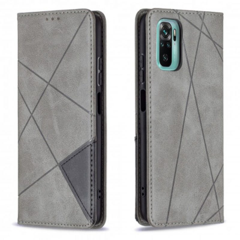 Folio Cover Xiaomi Redmi Note 10 / 10S Custodia in pelle Stile D'artista