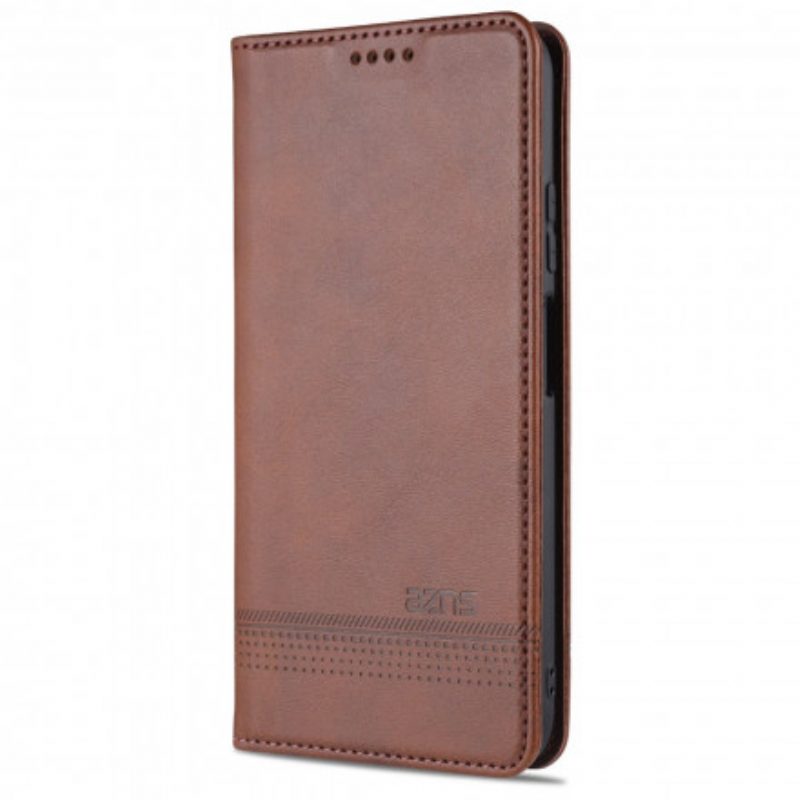 Folio Cover Xiaomi Redmi Note 10 / 10S Custodia in pelle Stile In Pelle Azns