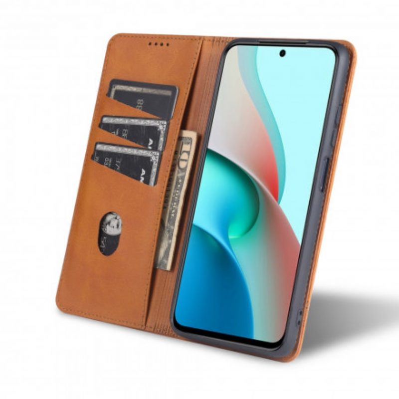 Folio Cover Xiaomi Redmi Note 10 / 10S Custodia in pelle Stile In Pelle Azns